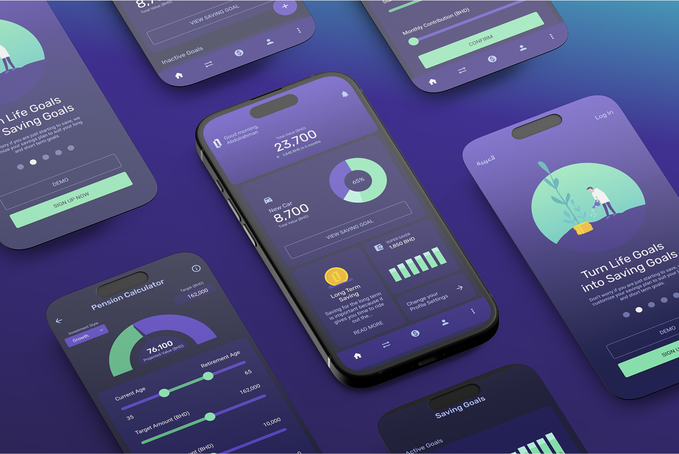 View my project Savings App